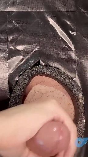 Ultra Close Up Cock Milking - Cumshot Right At The Camera!   Clip 1