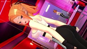 La Bella y calentona Priscilla ya esta lista y quiere hacer el amor de nuevo, usando su ropa deportiva (hentai)