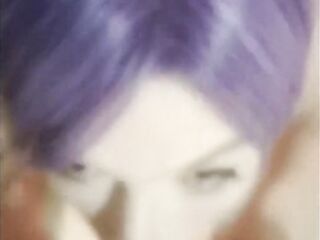Marie Jane Hentai cosplay cutie POV swallows hard wang and says thank you!!!