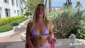 Lola Cheeks' Sun-Kissed Beach Adventure: A POV Experience with Romeo Mancini