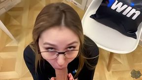 Stepmom creampied after winning 1win - family therapy with real couple homemade fledgling mummy Russian milf dogstyle fucky-fucky with best xxx, best xxx, and outstanding xxx!