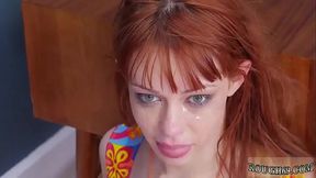 Teen nerd in bondage gets dominated and fucked hard