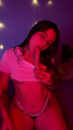 Sucking your cock