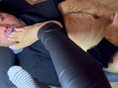 Black Amateur Explore Hot Foot Fetish