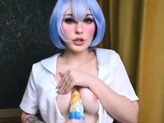 Rei Ayanami found her Christmas Gift und