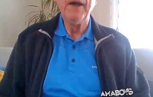 68 yo man from Germany cum
