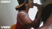 MANHATTAN EBONY NEIGHBOR Gives Blowjob To Big Cock Nyc Apartment