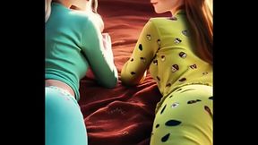 What&rsquo_s Anna &amp_ Elsa&rsquo_s secret night? &ndash_ AI GENERATED &ndash_ #disney #shorts