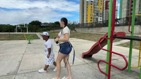 I Meet a Sad Girl in the Park and End up Comforting Her with My Rich, Hard Cock