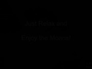 Intense orgasmic male moaning audio track with handsfree cumshot video loop prostate pleasure.