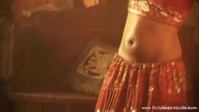 Belly Dancer From The Orient And Body Seduction Session