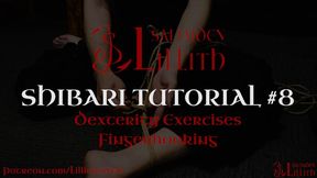 Shibari Tutorials 8 - MP4 HD - Dexterity Exercises Fingerhooking - w Sai Jaiden Lillith