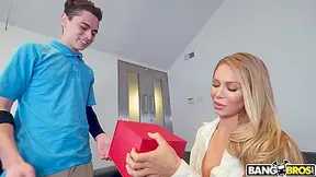 Enjoys Riding Stepsons Cock - Nicole Aniston