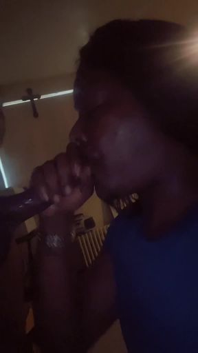 Eating the dick every so slowly