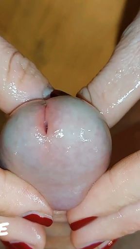 Hungry Goth Girl Eats Skittles Out My Foreskin (Milking-time)   Clip 2