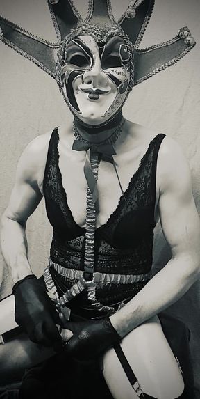 Vintage Style Kinky Masturbation