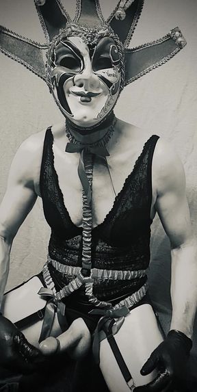 Vintage Style Kinky Masturbation