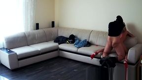 Takes off his girlfriend's panties and fucks cancer / RealLifeCam #1