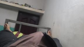 Hot Six Pack Boy Masterbating in the Room