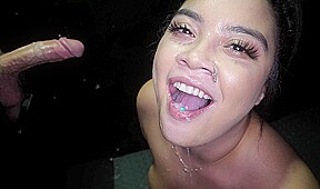 Maya Bijou's First Gloryhole, Scene #01