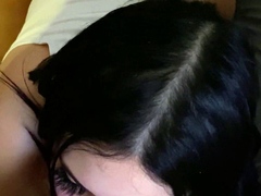 POV blowjob for a big cock from black thug