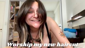 Worship my new haircut