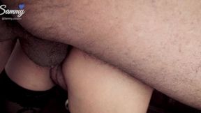 innocent mexican teen tasting asscaramel right in the mouth from her ass and eating anal creampie #4