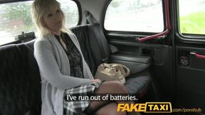 Taxi Mature blonde mom has the ride of her life