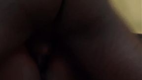 Sexy housewife welcomes hubby with round ass and hefty boobs