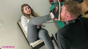 Gringo cleaning dirty sneakers (Exclusive Session) by Princess Deh # 1080HD - Girls Fetish Br