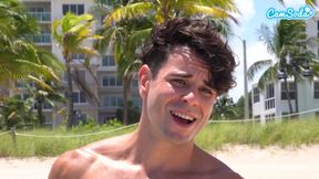 Blonde Teen with Big Natural Tits in Micro Bikini Picked up on the Beach and Destroyed by a Stranger