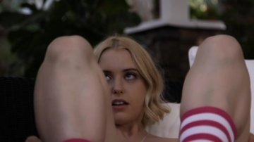 Cute Blonde Chloe Couture Sucks His Cock and Gets Fucked