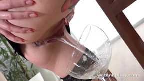 Jessica Bell gets drenched in her own piss