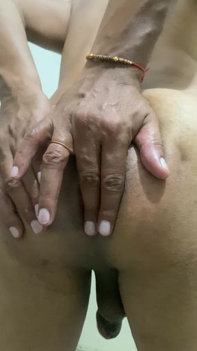 Oily ass
