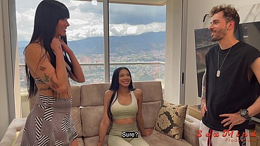 Yenifer Chacon and Rebecca Jhonson are hot Venezuelan pornstars that love to fuck with their coaches