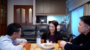 M867g11 When I *** My Wife's Crotch in the Kotatsu at a Friend's House...