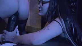 lesbian anal fisting and huge dildo instertion part 2