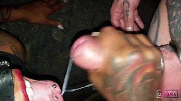The Kinky Slut Queen "Dark Dea" Fuck a Huge Cock in Seaside Street (POV-OUTDOOR-PISSING-DEEPTHROAT-FACIAL-FETISH-BIZZARRE)