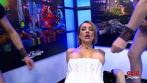 Student Screams with Pleasure During First Anal Sex