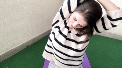 Breastfeeding Step Mother with cumming big cock was caught by her Step Son