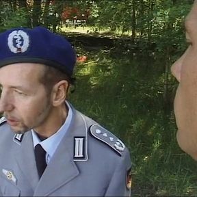 Soldiers Have Group Sex Outdoors in the Camp with Slutty Hikers