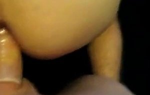 Two guys fuck me and cum on me