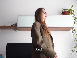 Ok, Let's Try It with Plug. Preparing a Beauty for Anal. Part 1.