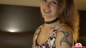 Tattooed Canadian TS doll!