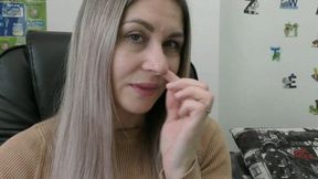 Nose picking video WMV FULL HD 1080p