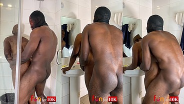 from the shower to the bedroom- thick fuck with guy i met at the reception ramming my fat huge ass