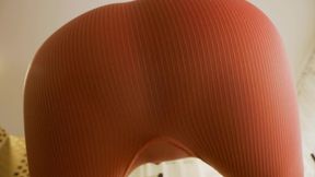 Tranny Dom Worship! Kiss Her Socks and Cum with Her Ass in Your Face! POV JOI German Deutsch