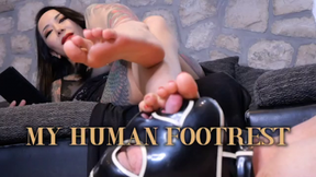 My Human Footrest