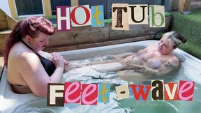 Hot Tub Feet-Wave