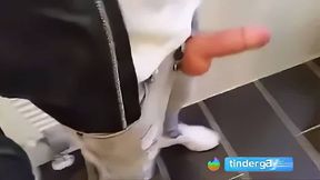 Amateur Webcam Handjob with a Big Cock